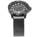 Michael Kors Everest MK9093 42mm Men's Quartz Watch – Grey Textured & Grey Stainless Steel Mesh Bracelet