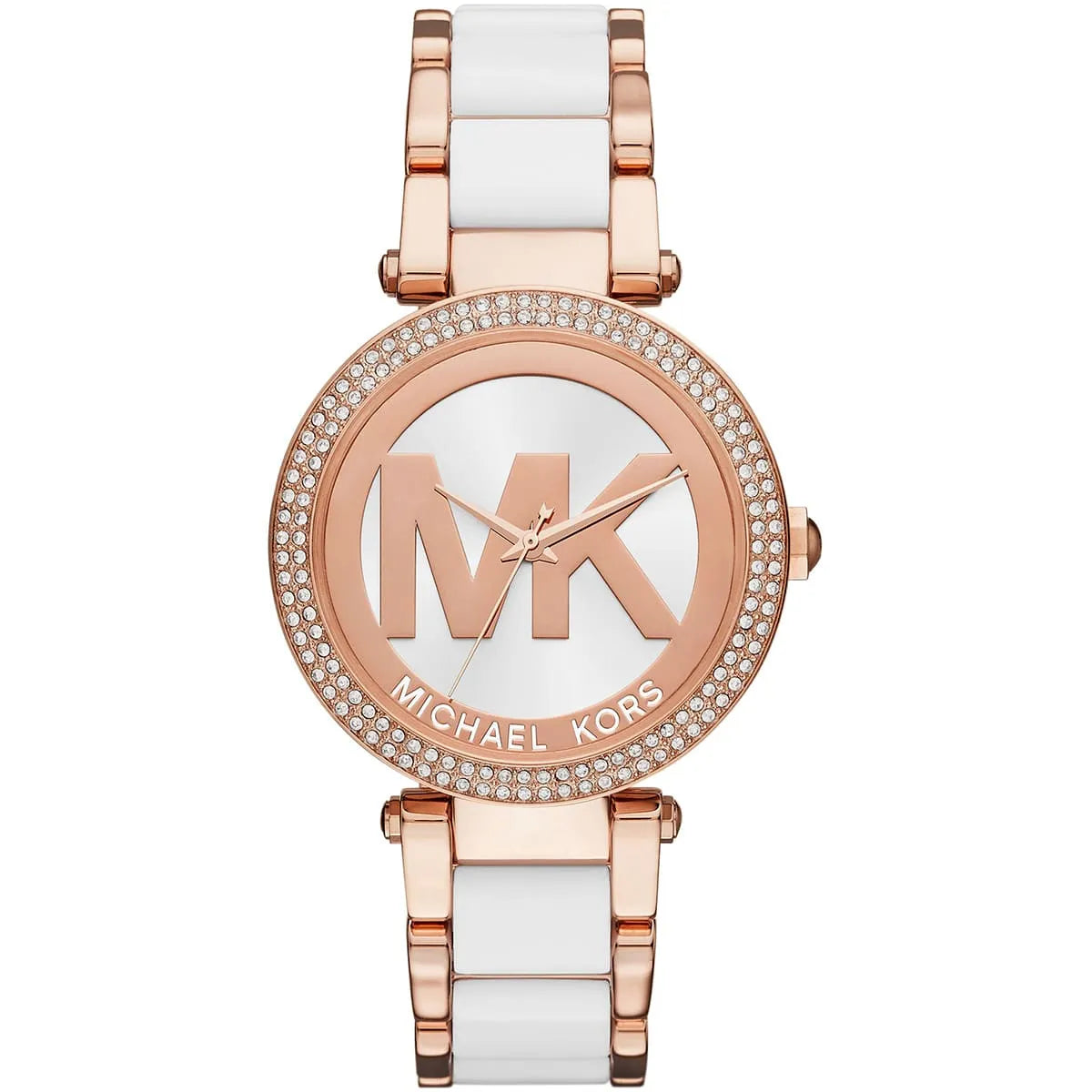 Michael Kors Parker MK6365 39mm Women's Quartz Watch – Rose Gold with Rose Gold Genuine Leather Strap