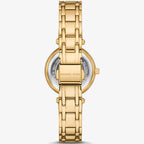 Michael Kors Lennox MK01083 33mm Women's Quartz Watch – Mother Of Pearl with Gold Stainless Steel Bracelet