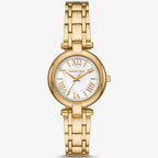 Michael Kors Lennox MK01083 33mm Women's Quartz Watch – Mother Of Pearl with Gold Stainless Steel Bracelet