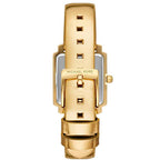 Michael Kors Emery MK1218 Women's Quartz Watch – Sunray Gold with Gold Genuine Leather Strap