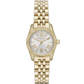 Michael Kors Lexington MK3229 26mm Women's Quartz Watch – Sunray White with White Stainless Steel Bracelet