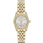 Michael Kors Lexington MK3229 26mm Women's Quartz Watch – Sunray White with White Stainless Steel Bracelet