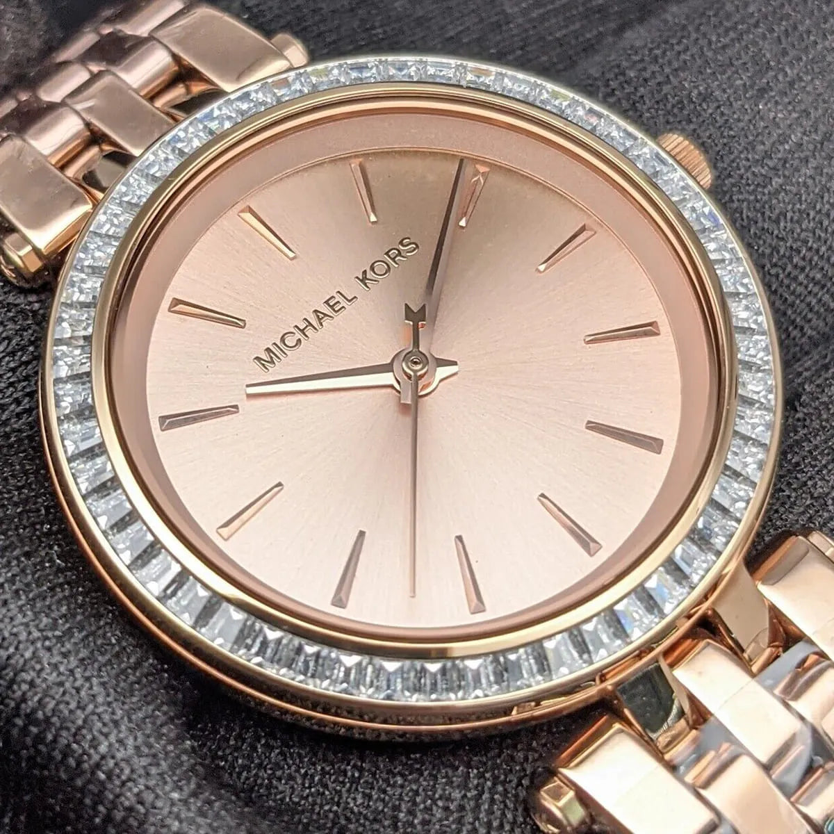Michael Kors Darci MK3366 33mm Women's Quartz Watch – Rose Gold with Rose Gold Stainless Steel Bracelet