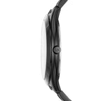 Michael Kors Runway MK3589 38mm Women's Quartz Watch – Black with Silver Stainless Steel Bracelet