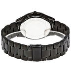 Michael Kors Runway MK3589 38mm Women's Quartz Watch – Black with Silver Stainless Steel Bracelet