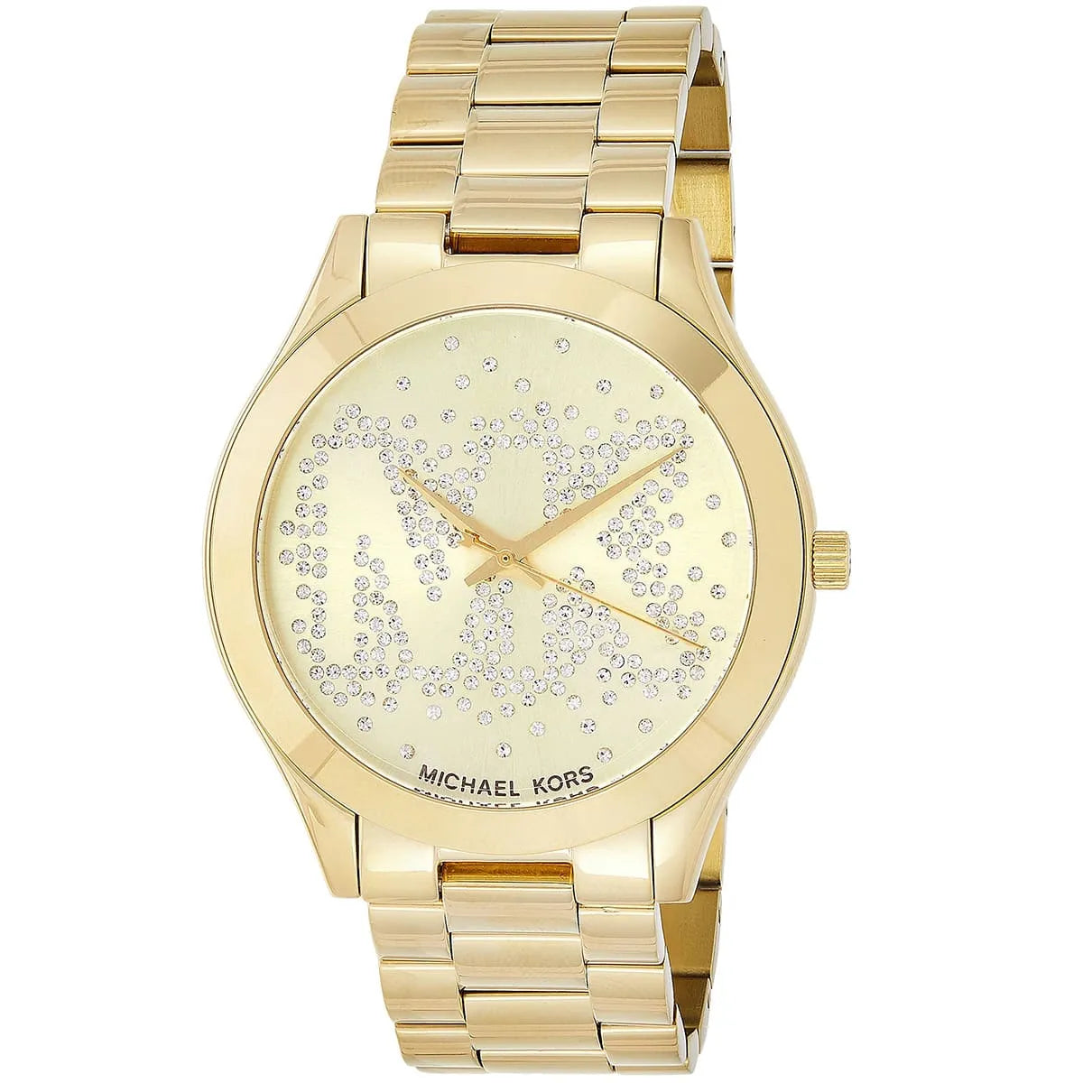 Michael Kors Runway MK3590 38mm Women's Quartz Watch – Gold with Gold Stainless Steel Bracelet