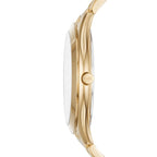 Michael Kors Runway MK3590 38mm Women's Quartz Watch – Gold with Gold Stainless Steel Bracelet