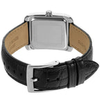 Michael Kors Emery MK4696 Women's Quartz Watch – Sunray Black with Black Genuine Leather Strap