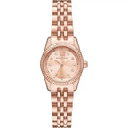 Michael Kors Lexington MK4739 26mm Women's Quartz Watch – Sunray Rose Gold with Rose Gold Stainless Steel Bracelet