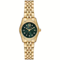 Michael Kors Lexington MK4842 26mm Women's Quartz Watch – Sunray Emerald Green with Gold Stainless Steel Bracelet