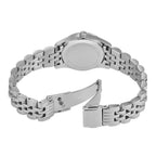 Michael Kors Lennox MK4843 30mm Women's Quartz Watch – Sunray Silver with Silver Stainless Steel Bracelet