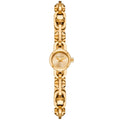 Michael Kors Signature MK4871 Women's Quartz Watch – Gold with Silver Stainless Steel Bracelet