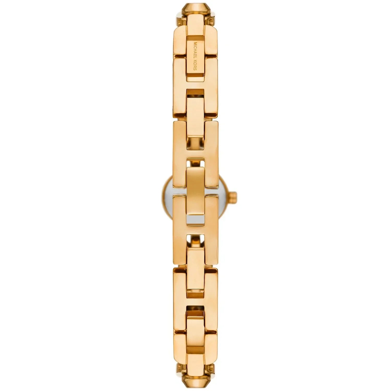Michael Kors Signature MK4871 Women's Quartz Watch – Gold with Silver Stainless Steel Bracelet