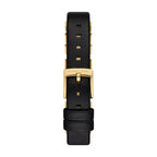 Michael Kors Darrington MK4887 Women's Quartz Watch – Black with Black Genuine Leather Strap