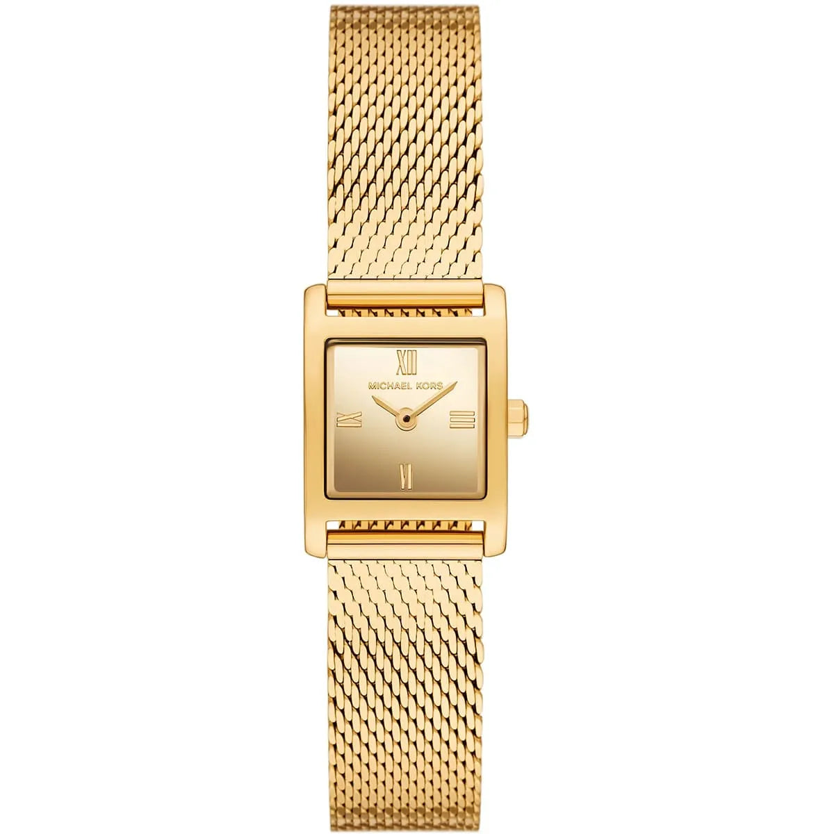 Michael Kors Emery MK4959 24mm Women's Quartz Watch – Sunray Gold with Gold Stainless Steel Mesh Bracelet