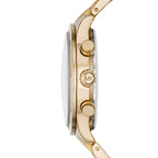 Michael Kors Brinkley MK6187 42mm Women's Chronograph Watch – Gold with Gold Stainless Steel Bracelet
