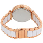 Michael Kors Parker MK6365 39mm Women's Quartz Watch – Rose Gold with Rose Gold Genuine Leather Strap