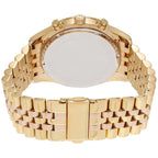 Michael Kors Lexington MK6473 38mm Women's Chronograph Watch – Sunray Rose Gold with Two-Tone Stainless Steel Bracelet