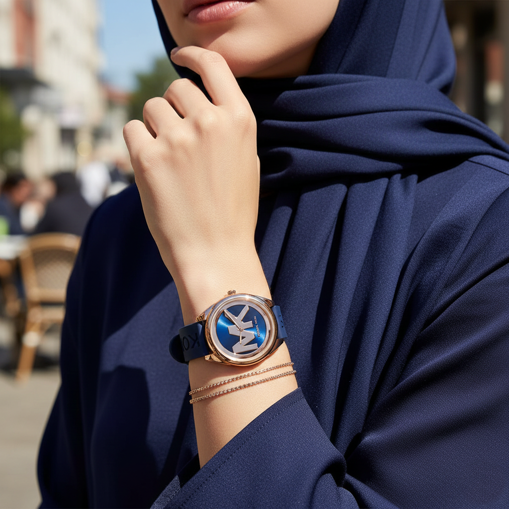 Michael Kors Janelle MK7140 42mm Women's Quartz Watch – Rose Gold with Rose Gold Silicone Strap