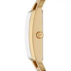 Michael Kors Signature MK7406 30mm Women's Quartz Watch – Gold with Silver Stainless Steel Bracelet