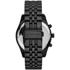 Michael Kors Lexington MK8320 45mm Men's Chronograph Watch – Grey & Black Stainless Steel Bracelet