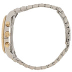 Michael Kors Lexington MK8344 45mm Men's Chronograph Watch – Silver & Two-Tone Silver and Gold Stainless Steel Bracelet