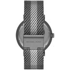 Michael Kors Irving MK8805 42mm Men's Quartz Watch – Grey Sunray & Gunmetal Grey Stainless Steel Mesh Bracelet