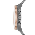 Michael Kors Brecken MK8868 45mm Men's Chronograph Watch – Grey Sunray & Grey Stainless Steel Mesh Bracelet