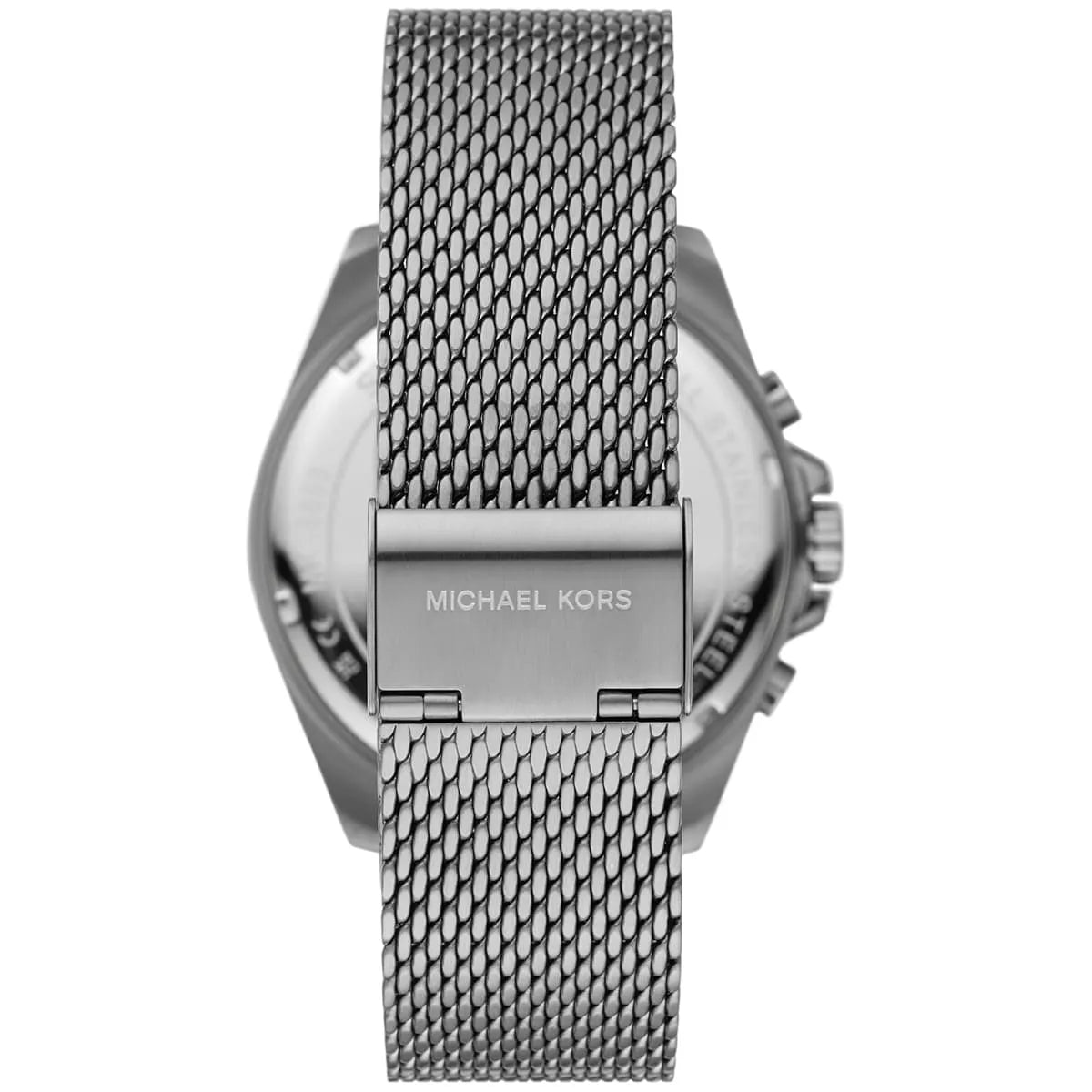 Michael Kors Brecken MK8868 45mm Men's Chronograph Watch – Grey Sunray & Grey Stainless Steel Mesh Bracelet