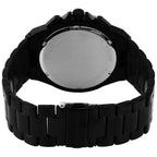 Michael Kors Lennox MK8941 45mm Men's Chronograph Watch – Black & Gold-Tone Stainless Steel Bracelet