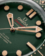 Omega Seamaster Diver 300M 42mm Master Quality Watch – Green Dial & Green Rubber Strap