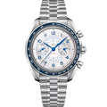 Omega Speedmaster Chronoscope 43mm Master Quality Chronograph – Silver Dial & Stainless Steel Bracelet