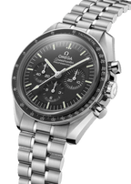 Omega Speedmaster Moonwatch Professional Master Quality Watch – Black Dial & Stainless Steel Bracelet