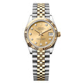Rolex Datejust 31mm Women’s Master Quality Watch – Champagne Dial, Yellow Two-Tone Jubilee Bracelet & Yellow Gold-Tone Fluted Bezel