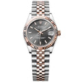 Rolex Datejust 31mm Women’s Master Quality Watch – Grey Dial, Rose Two-Tone Jubilee Bracelet & Rose Gold-Tone Fluted Bezel