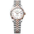 Rolex Datejust 31mm Women’s Master Quality Watch – White Roman Numeral Dial, Rose Two-Tone Jubilee Bracelet & Rose Gold-Tone Diamond-Set Bezel