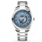 Omega Seamaster Aqua Terra 150M Master Quality Watch – Summer Blue Worldtimer Dial & Stainless Steel Bracelet