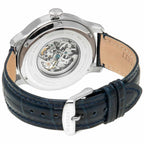 Maserati Epoca R8821118002 42mm Men’s Automatic Watch – Gray Skeleton Dial & Blue Alligator-Pattern Leather Strap
