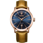 Maserati Epoca R8851118001 42mm Men’s Quartz Watch – Blue Sunray Dial & Brown Genuine Leather Strap