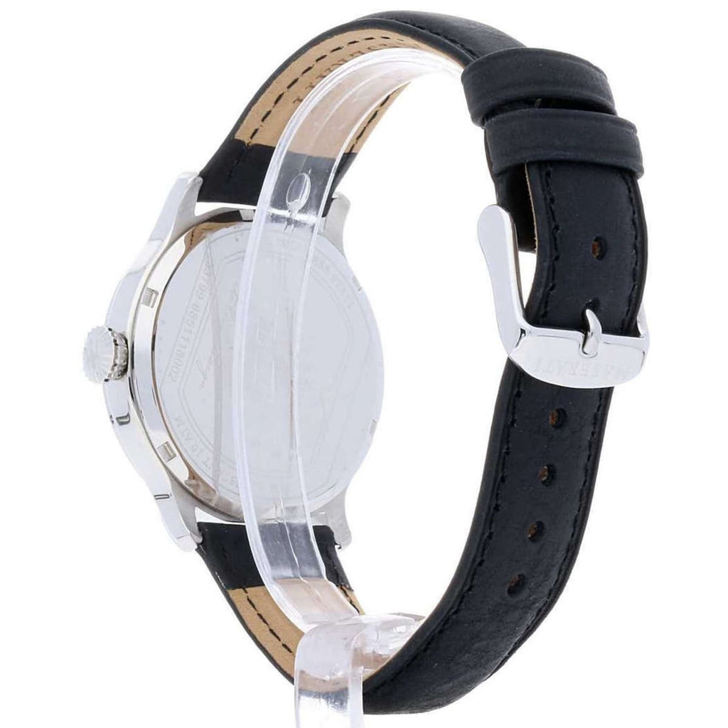 Maserati Epoca R8851118002 42mm Men’s Quartz Watch – Silver Sunray Dial & Black Leather Strap
