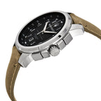 Maserati Successo R8851121004 44mm Men’s Quartz Watch – Black Dial & Beige Leather Strap