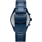 Maserati Competizione Blue Edition R8853100025 43mm Men’s Quartz Watch – Blue Honeycomb-Textured Dial & All-Blue Link Bracelet