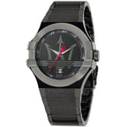 Maserati Potenza R8853108003 42mm Men’s Quartz Watch – Black Dial & Black Stainless Steel Link Bracelet