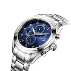 Maserati Traguardo R8853112505 45mm Men’s Quartz Watch – Blue Sunray Dial & Silver-Tone Link Bracelet