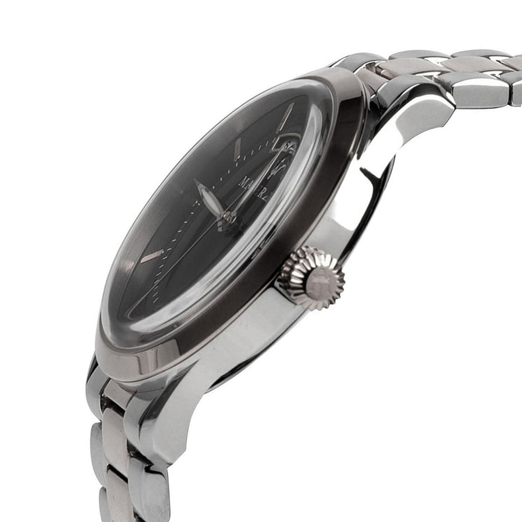 Maserati Tradizione R8853125002 40mm Men’s Quartz Watch – Black Dial & Silver-Tone Link Bracelet