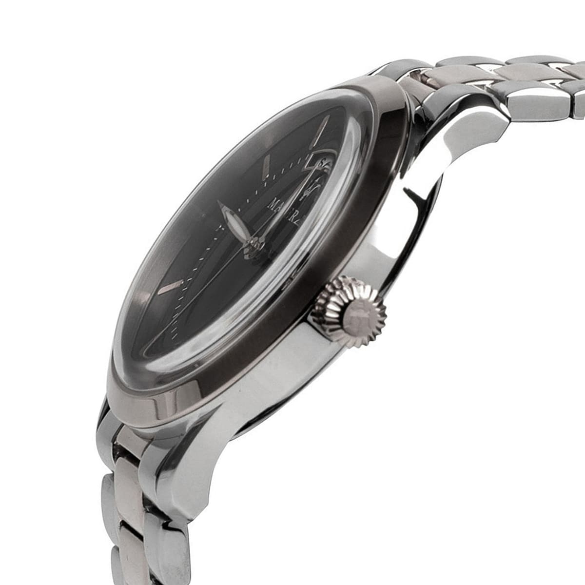 Maserati Tradizione R8853125002 40mm Men’s Quartz Watch – Black Dial & Silver-Tone Link Bracelet