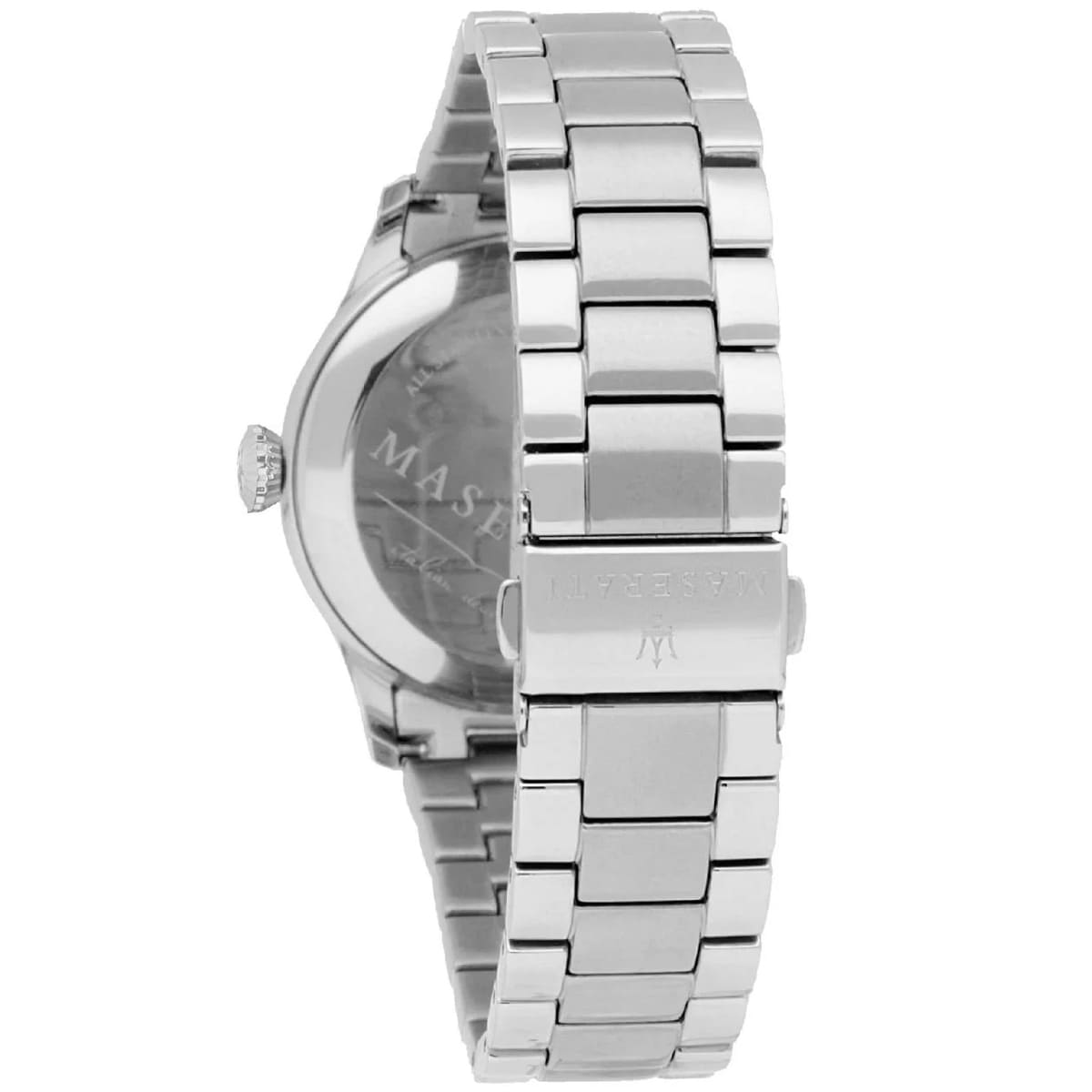 Maserati Tradizione R8853125002 40mm Men’s Quartz Watch – Black Dial & Silver-Tone Link Bracelet