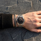 Maserati Tradizione R8853125002 40mm Men’s Quartz Watch – Black Dial & Silver-Tone Link Bracelet