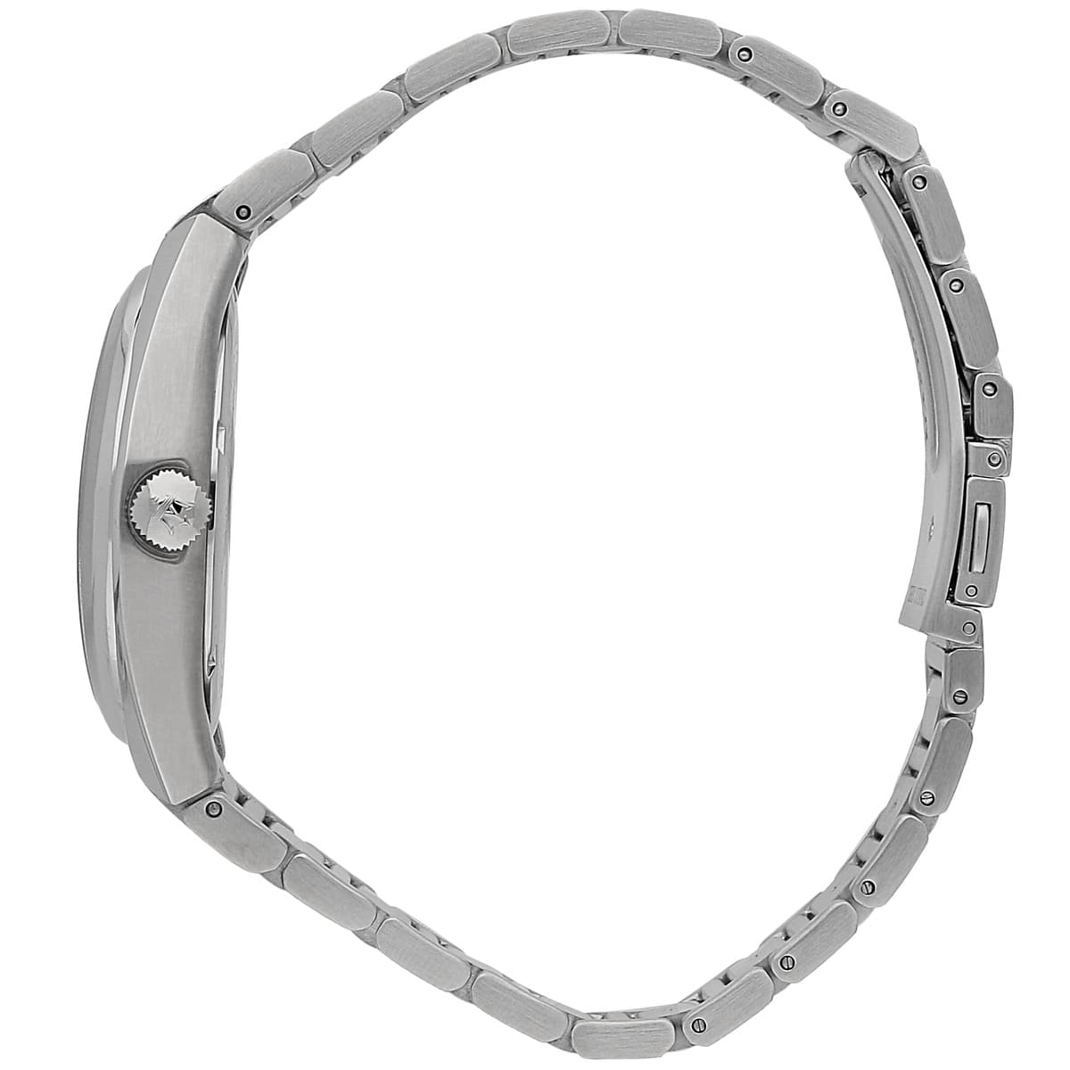 Maserati Triconic R8853139002 43mm Men’s Quartz Watch – Blue Striped Dial & Silver Link Bracelet